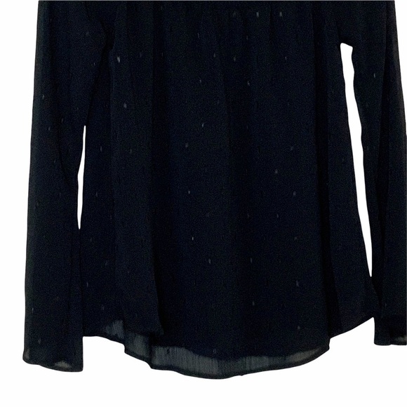 ABERCROMBIE & FITCH black off the shoulder blouse - Picture 3 of 8